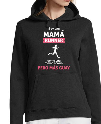 Sudadera Con Capucha Para Mujer Mamá Runner laTostadora - latostadora.com - Modalova