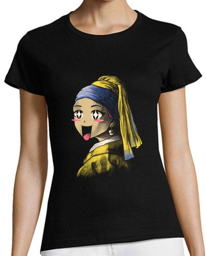 Camiseta mujer kawaii con una camisa de aretes de perlas para mujer - latostadora.com - Modalova
