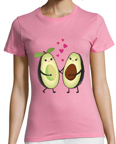 Camiseta mujer Aguacates kawaii enamorados - latostadora.com - Modalova