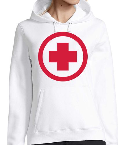 Sudadera Con Capucha Para Mujer doctor cruz roja laTostadora - latostadora.com - Modalova