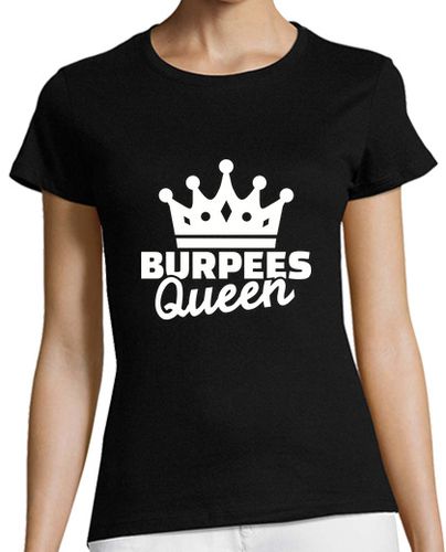 Camiseta mujer reina de los burpees - latostadora.com - Modalova