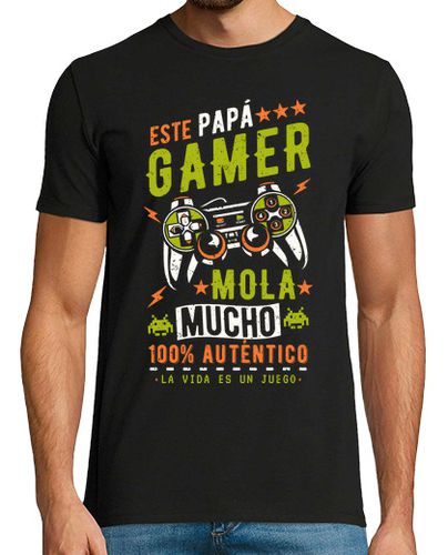 Camiseta Este papá gamer mola mucho - latostadora.com - Modalova