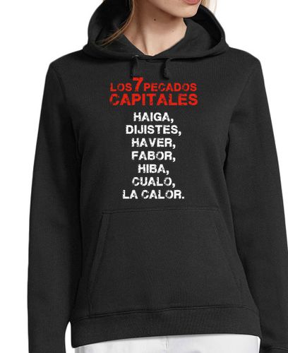 Sudadera Con Capucha Para Mujer Los 7 Pecados Capitales laTostadora - latostadora.com - Modalova