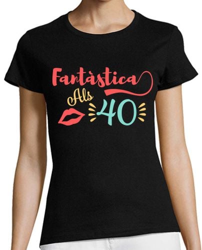 Camiseta Mujer Manga Corta Fantàstica als 40 laTostadora - latostadora.com - Modalova