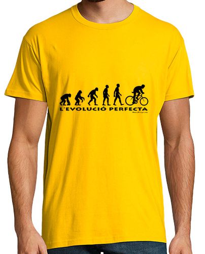 Camiseta Hombre Manga Corta Evolució perfecta laTostadora - latostadora.com - Modalova