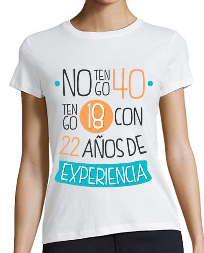 Camiseta Mujer Manga Corta 40 años laTostadora - latostadora.com - Modalova