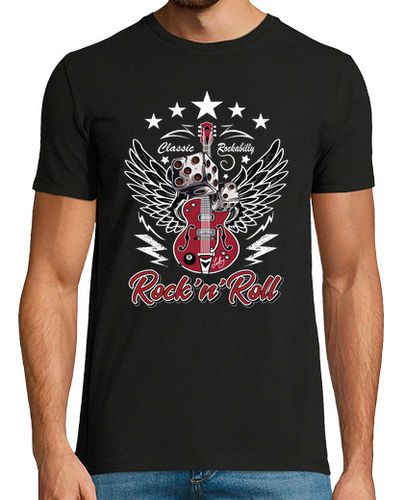 Camiseta Camiseta Rockabilly 50s Rockers Vintage Guitarras - latostadora.com - Modalova