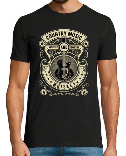 Camiseta Camiseta Nashville Country Music Vintage USA - latostadora.com - Modalova