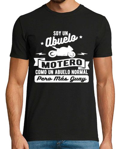Camiseta Soy un abuelo motero - latostadora.com - Modalova