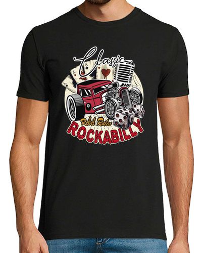 Camiseta Camiseta Rockabilly 50s Retro Hotrod USA laTostadora - latostadora.com - Modalova