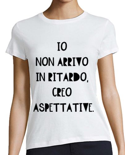 Camiseta mujer llegada tarde - latostadora.com - Modalova