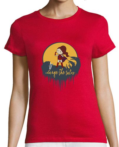 Camiseta mujer change the rules, superwoman feminista - latostadora.com - Modalova