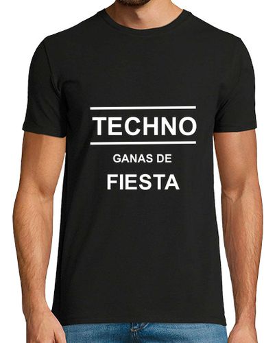 Camiseta Camiseta frase techno - latostadora.com - Modalova