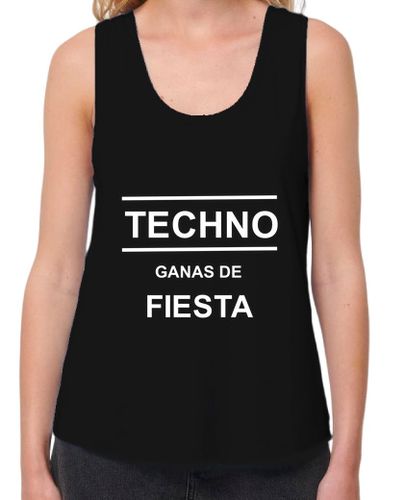 Camiseta mujer Camiseta frase techno mujer - latostadora.com - Modalova
