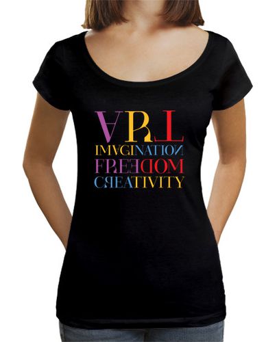 Camiseta mujer arte imaginación libertad creatividad - latostadora.com - Modalova