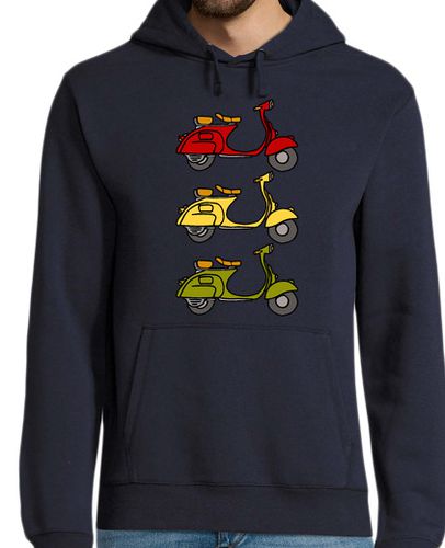 Sudadera Con Capucha Para Hombre 3 Vespas laTostadora - latostadora.com - Modalova