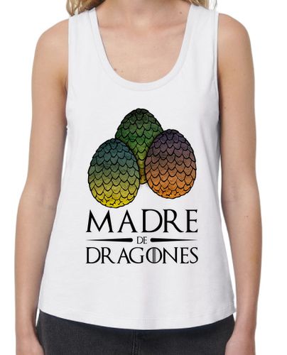 Camiseta mujer Madre de Dragones - latostadora.com - Modalova