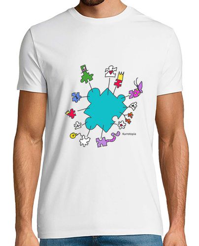 Camiseta Autismo pais del puzzle - latostadora.com - Modalova
