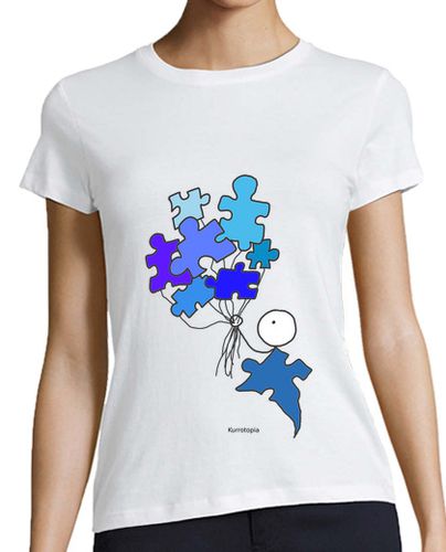 Camiseta mujer Autismo globo - latostadora.com - Modalova