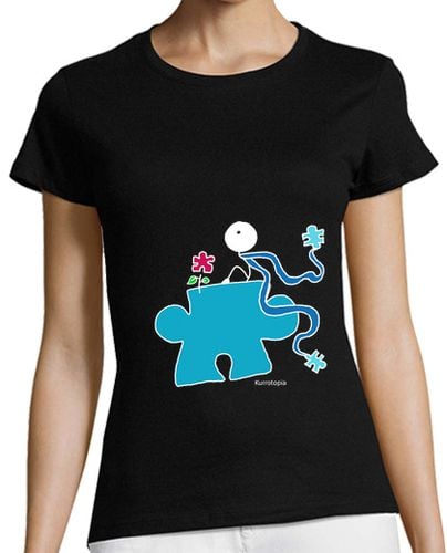 Camiseta Mujer Manga Corta Autismo Principito laTostadora - latostadora.com - Modalova