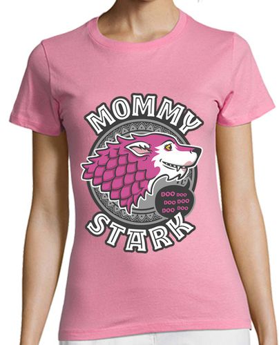 Camiseta mujer Mommy Stark trazo - latostadora.com - Modalova