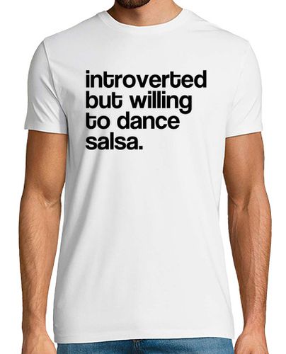 Camiseta introverted but willing to dance salsa - latostadora.com - Modalova