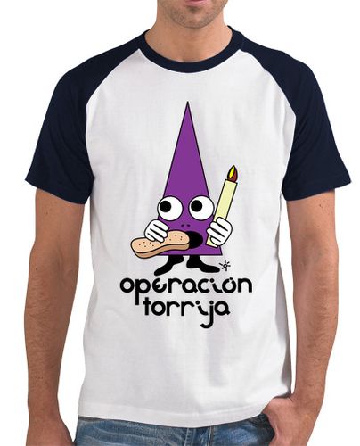 Camiseta Hombre Estilo Béisbol OPERACIÓN TORRIJA laTostadora - latostadora.com - Modalova