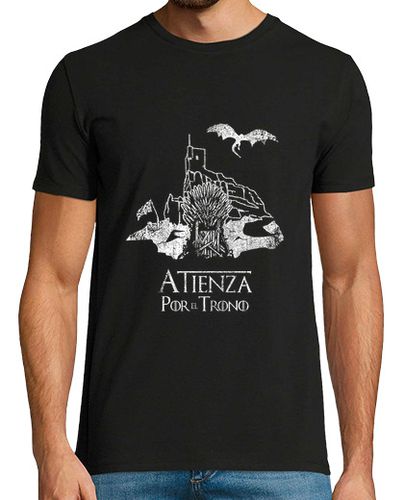 Camiseta Atienza por el Trono - Erosionada1 laTostadora - latostadora.com - Modalova