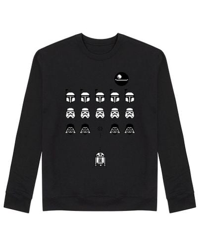 Sudadera Sin Capucha Unisex Space in Vaders laTostadora - latostadora.com - Modalova