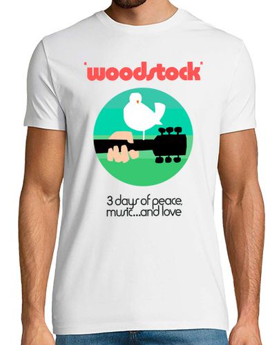 Camiseta Woodstock 1969 green - latostadora.com - Modalova