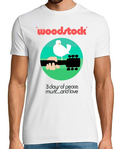 Camiseta Woodstock 1969 green laTostadora - latostadora.com - Modalova