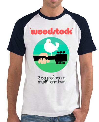Camiseta Woodstock 1969 green - latostadora.com - Modalova