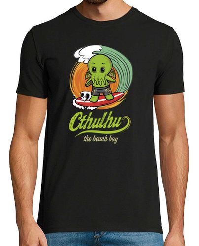 Camiseta the beach boy cthulhu - parodia warcraft laTostadora - latostadora.com - Modalova