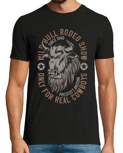 Camiseta Wild Bull Rodeo Show - latostadora.com - Modalova