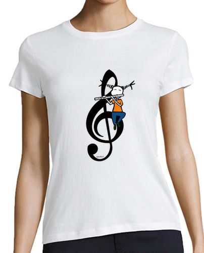 Camiseta mujer Flute life - latostadora.com - Modalova