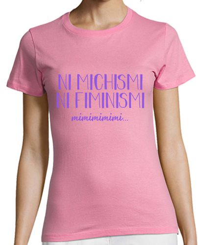 Camiseta mujer ni michismi ni fiminismi feminista laTostadora - latostadora.com - Modalova