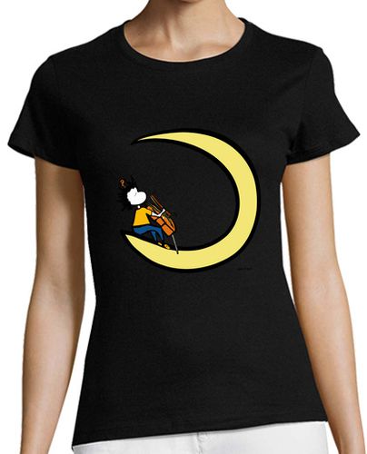 Camiseta mujer Moon and cello - latostadora.com - Modalova
