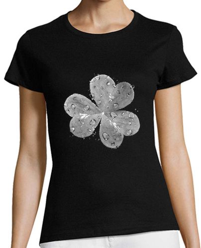 Camiseta Mujer Manga Corta trébol-trébol-irlandés-irlandés-san patricio laTostadora - latostadora.com - Modalova