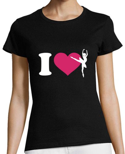 Camiseta mujer me encanta el ballet - latostadora.com - Modalova