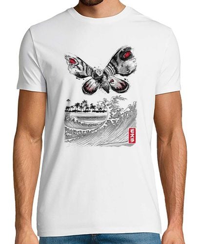 Camiseta Hombre Manga Corta The Rise of the Giant Moth laTostadora - latostadora.com - Modalova