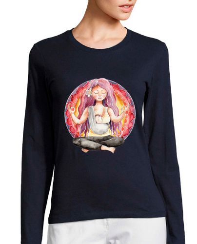 Camiseta mujer Mamiyogui mujer manga larga laTostadora - latostadora.com - Modalova