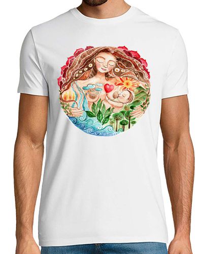 Camiseta Pachamama hombre manga corta laTostadora - latostadora.com - Modalova