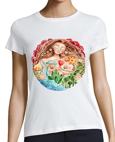 Camiseta Mujer Manga Corta Pachamama mujer manga corta laTostadora - latostadora.com - Modalova