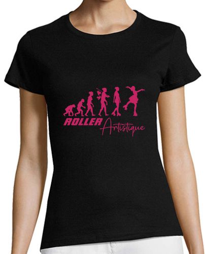 Camiseta mujer Evolución del patinaje artístico sobre - latostadora.com - Modalova