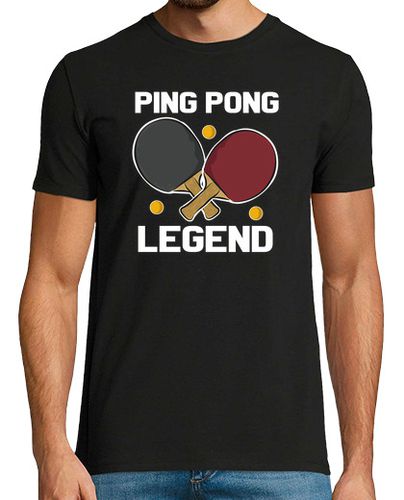 Camiseta Hombre Manga Corta Ping Pong Legend - Tennis de Mesa laTostadora - latostadora.com - Modalova