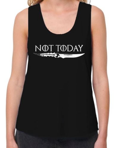 Camiseta Mujer Tirantes Loose Fit Not Today Blanco laTostadora - latostadora.com - Modalova