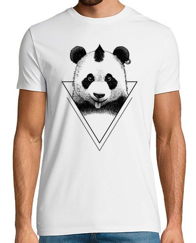 Camiseta Punk Panda hipster - latostadora.com - Modalova