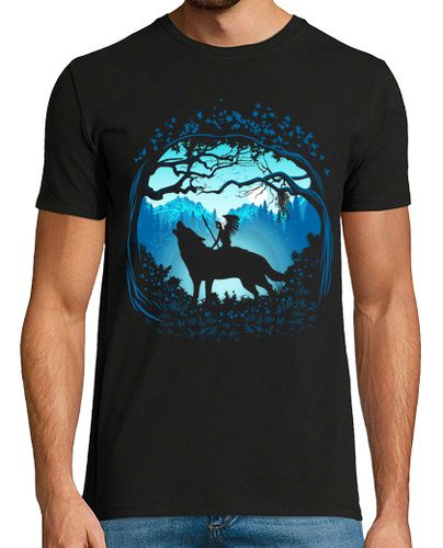 Camiseta Lobo Indio - latostadora.com - Modalova