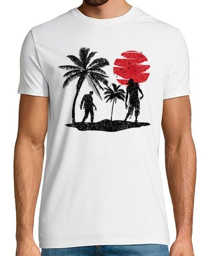 Camiseta Hombre Manga Corta Isla Zombie laTostadora - latostadora.com - Modalova