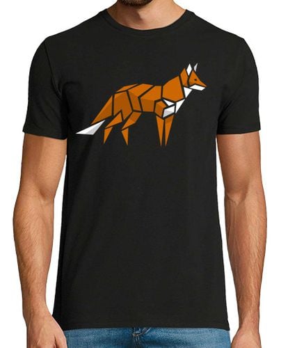 Camiseta Hombre Manga Corta Origami Zorro laTostadora - latostadora.com - Modalova